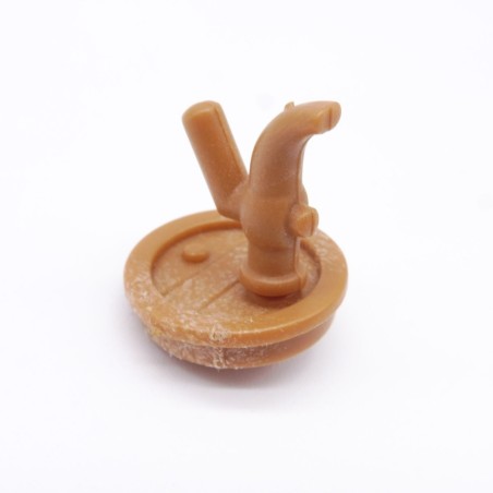 Playmobil 41679 Couvercle de Tonneau Marron un peu usé avec Robinet
