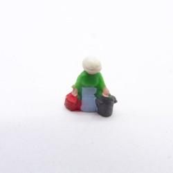 Playmobil 41692 Micro Jouet Enfant Fermière Verte 5333 Sans Aimant
