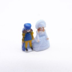 Playmobil 41699 Micro Jouet Enfant Prince et Princesse Bleue 4330 Magnétique