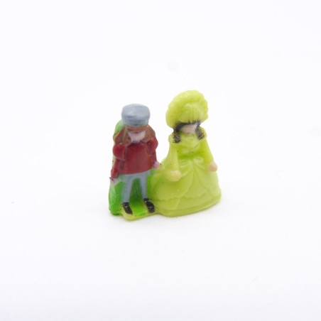 Playmobil 41700 Micro Jouet Enfant Prince et Princesse Verte 4330 Magnétique