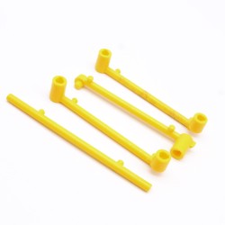 Playmobil 41713 Lot  de 4 Pièces Jaunes pour Tente de Camping 6888 70116 9153 9323 5438 70087 70663