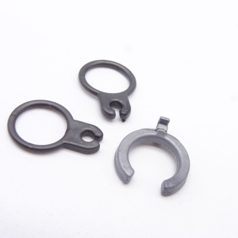 Playmobil 41726 Lot de 3 Pièces Grises pour chaine de Prisonnier