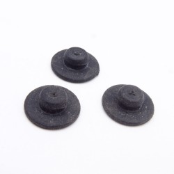 Playmobil 41727 Lot de 3 Caches Noirs Souples System X