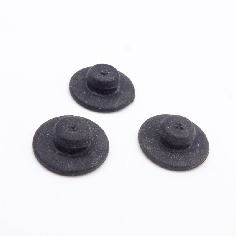 Playmobil 41727 Lot de 3 Caches Noirs Souples System X