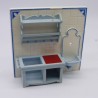 Playmobil 41748 Meuble de Cuisine avec Lavabo 1900 5322 un peu sale et jauni