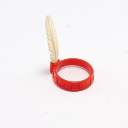 Playmobil 29773 Serre Tête Rouge avec Plume Indien