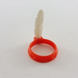 Playmobil 3533 Serre Tête Enfant Rouge avec Plume Indien