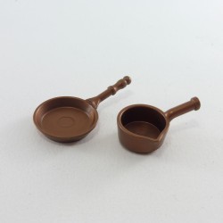 Playmobil 26736 Poêle et Casserole Cuivre 1900