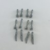 Playmobil 11486 Lot de Couverts Gris Argent pour 4 Personnes