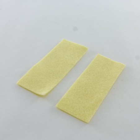 Playmobil 28887 Lot de 2 serviettes en Tissus Jaunes Lavandière 1900  5407 6526
