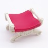 Playmobil 12509 Siège Fauteuil Romain Rose