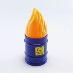 Playmobil 20345 Bidon en Feu avec Flamme