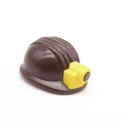 Playmobil 42120 Casque de Mineur Marron