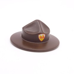 Playmobil 42148 Chapeau Ranger Marron avec Logo