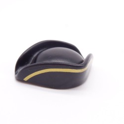Playmobil 42182 Chapeau Tricorne Noir Bande Dorée