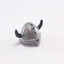 Playmobil 29821 Casque à Corne Gris de Viking