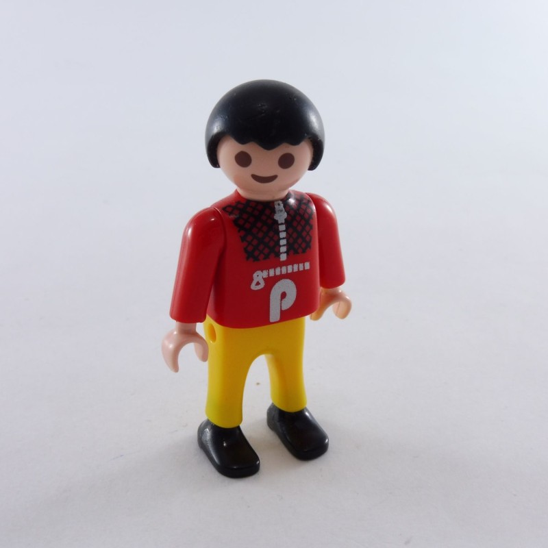 Playmobil 28739 Playmobil Child Boy Red Yellow Red Collar 4556 3368 3993 5711 3955