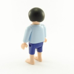 Playmobil Enfant Garçon Bleu Pyjama Pieds Nus 4406