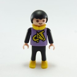 Playmobil 14939 Playmobil Child Boy Purple Black CAT 3820 9974