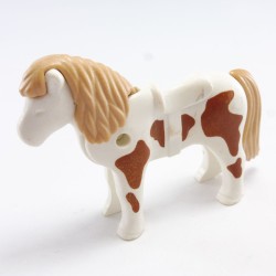 Playmobil 1395 Playmobil White and Brown Pony