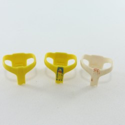 Playmobil 27160 Playmobil Pack of 3 White and Yellow Worn Indians Pagnes