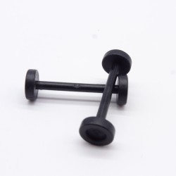 Playmobil 31905 Playmobil Set of 2 Small Black Wheels 32mm Width