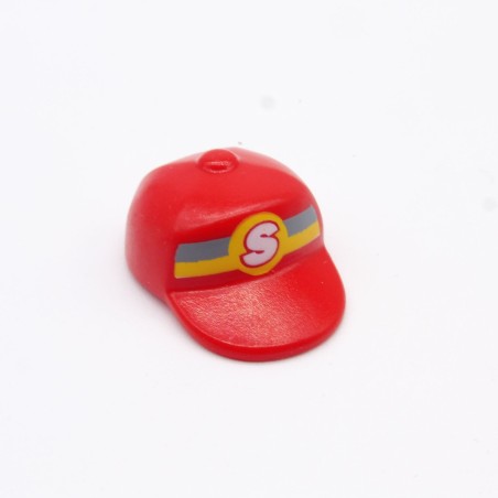 Playmobil 31074 Playmobil Casquette Rouge Adulte LOGO S