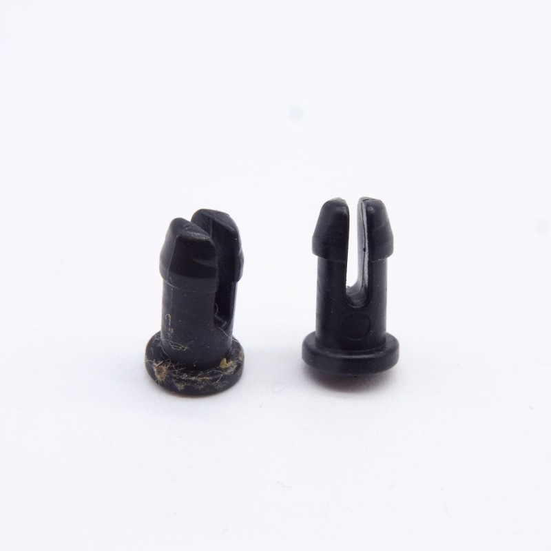 Playmobil 31953 Playmobil Set of 2 Small Black Pins Length 10mm Diameter 5mm