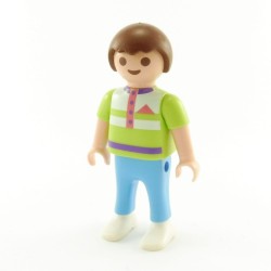 Playmobil 14941 Playmobil Child Blue Green Boy Pink 3244 4221