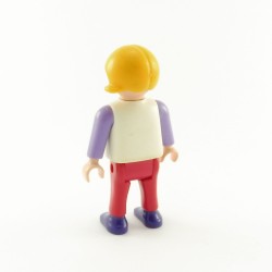 Playmobil Child Girl White Violet Rouge 3965