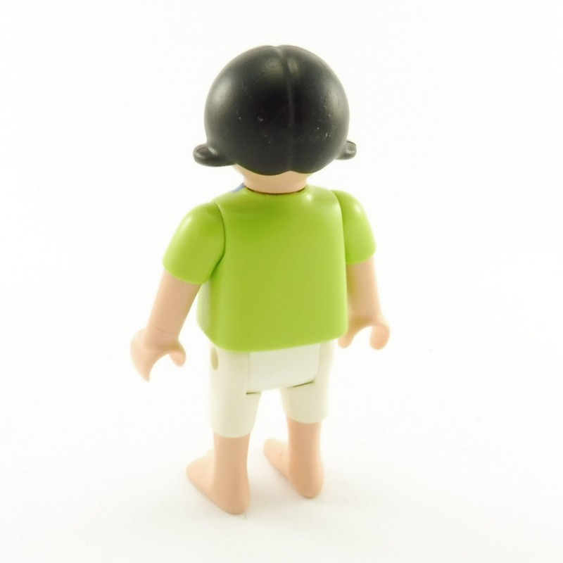 Playmobil Enfant Garçon Rouge et Blanc Pieds Nus 3205 4281