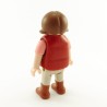 Playmobil Child Girl Gray and Black Red Waistcoat 4159 6145
