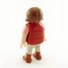 Playmobil Enfant Fille Gris et Noir Gilet Rouge 4159 6145