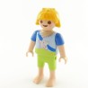 Playmobil 21927 Playmobil Enfant Fille Vert et Bleu Pieds Nus 4692