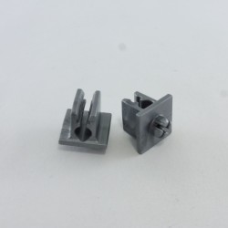 Playmobil 11545 Playmobil Set of 2 System X Clip Clips Gray