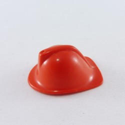 Playmobil 16012 Playmobil Casque de Pompier Vintage Rouge