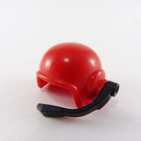 Playmobil 24850 Playmobil Casque Rouge de Pilote Hélicoptère avec Micro