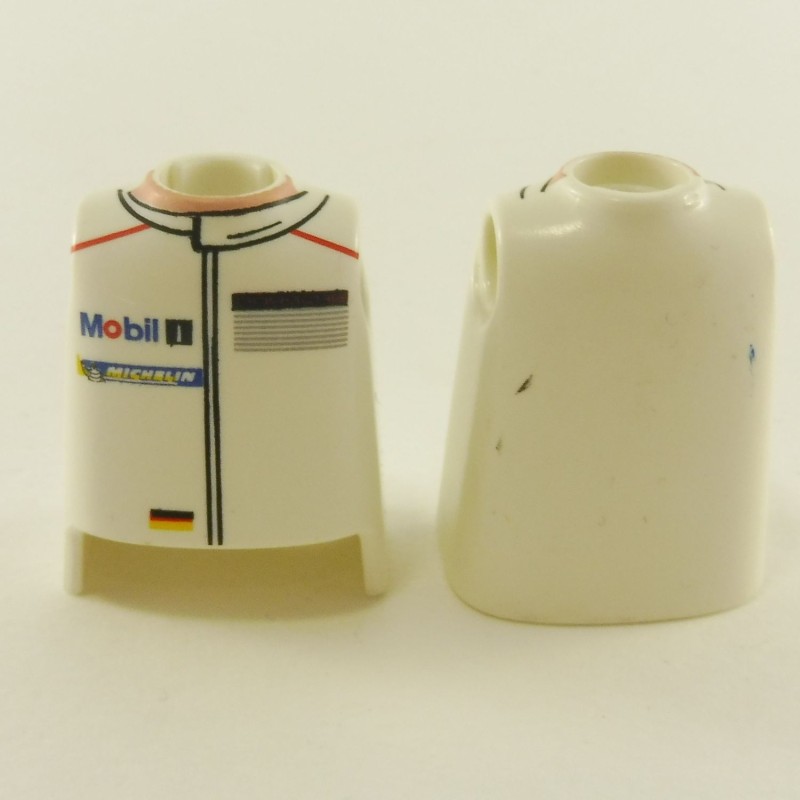 Playmobil 23432 Playmobil Lot of 2 White Busts Mobil Michelin