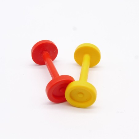 Playmobil 30905 Playmobil Set of 2 Stroller or Trolley Wheels 5328 3823 3751 4145 5488 3195 3290 3356