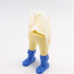 Playmobil 15036 Playmobil Paire de Jambes Jaune Paille Bottes Bleues