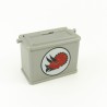 Playmobil 22245 Playmobil Small Gray Chest with Lid and Drawing Dinosaur