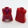 Playmobil 7221 Playmobil Lot de 2 Bustes Femmes Rouge et Rose