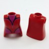 Playmobil 7221 Playmobil Lot of 2 Busts Women Red & Pink