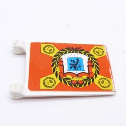 Playmobil 32195 Playmobil Orange Flag Royal Emblem 3544 a little worn