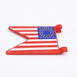 Playmobil Northerner flag small breakage