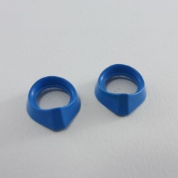 Playmobil 19608 Playmobil Lot of 2 Closed Blue Collars