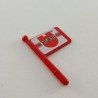 Playmobil 2908 Playmobil Red and White Flag WURTH