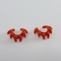 Playmobil 5494 Playmobil Lot of 2 Wild Indian Orange Necklaces