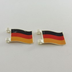 Playmobil 2902 Playmobil Set of 2 German Flags Stickers a little worn