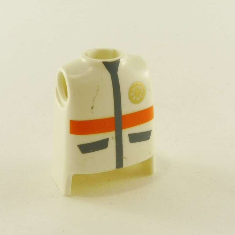 Playmobil 23733 Playmobil Bust White Gray and Orange CHIEF